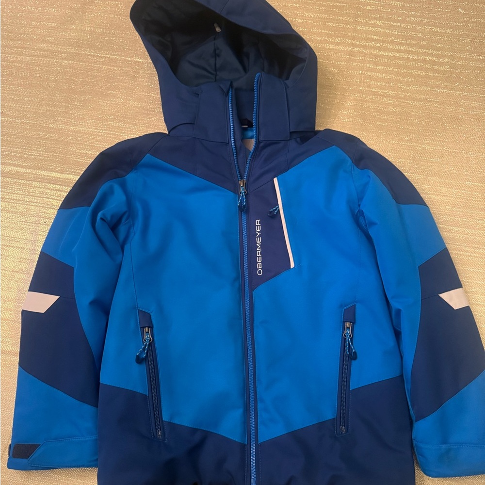 Obermeyer Kids Two-Tone Blue Raincoat